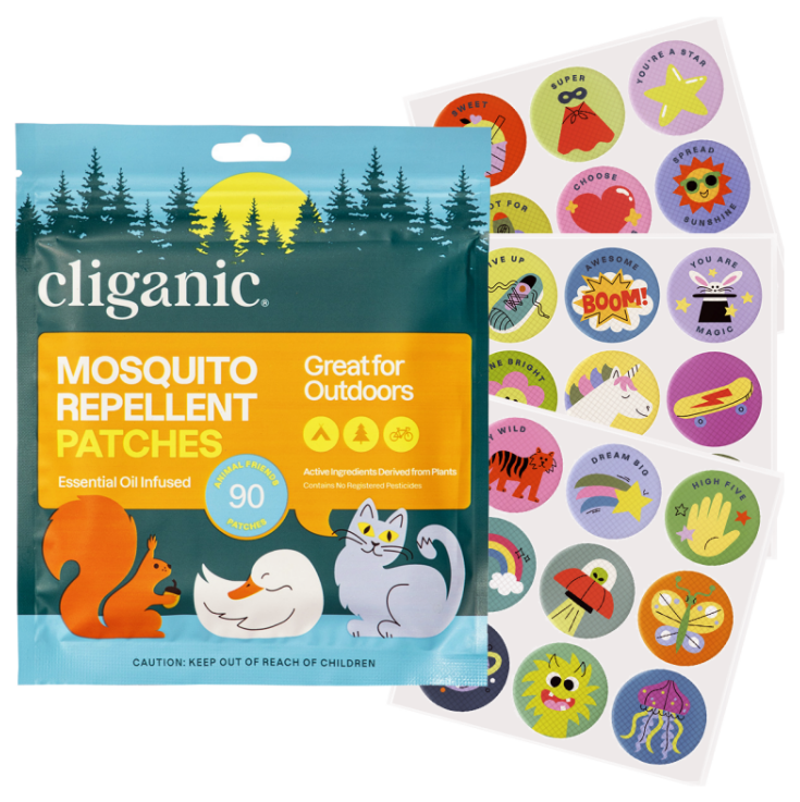 Mosquito Repellent Patches - Positive Vibes for Kids