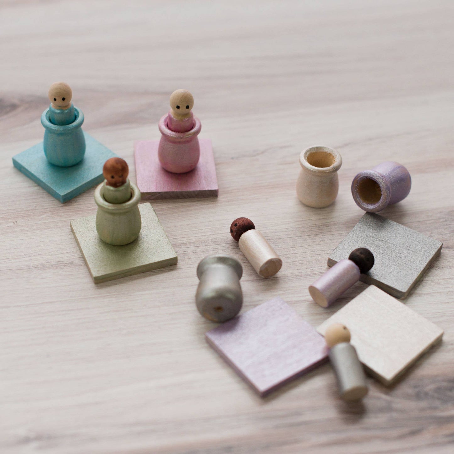 Wood Peg Dolls