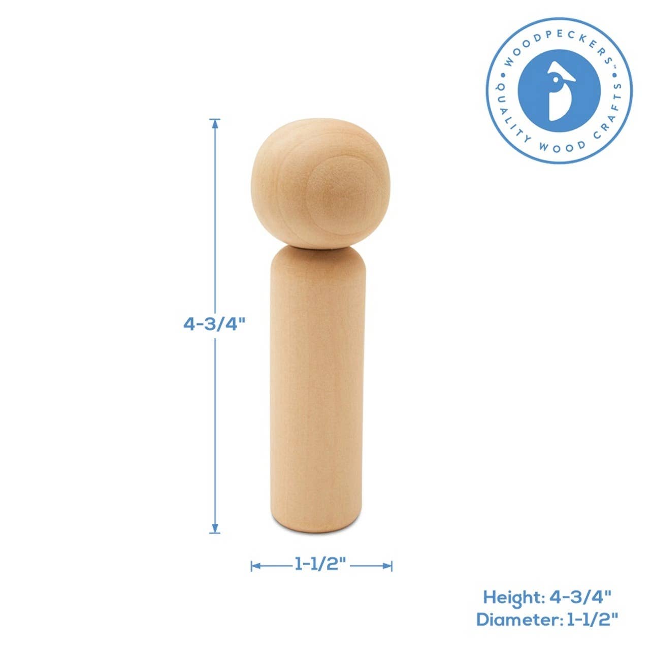 Wood Peg Dolls