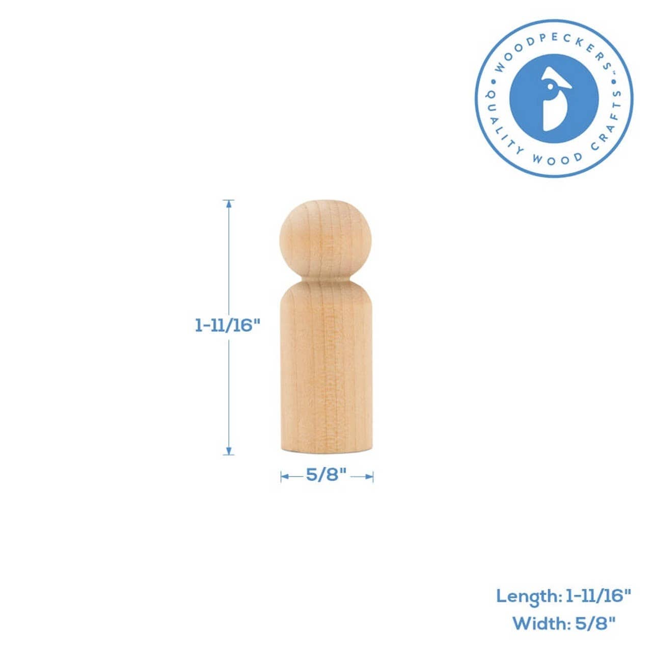 Wood Peg Dolls