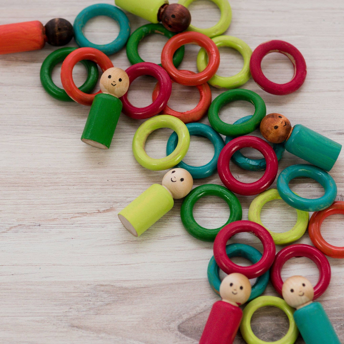 Wood Peg Dolls