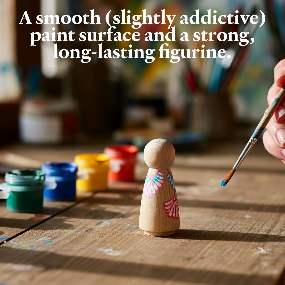 Wood Peg Dolls