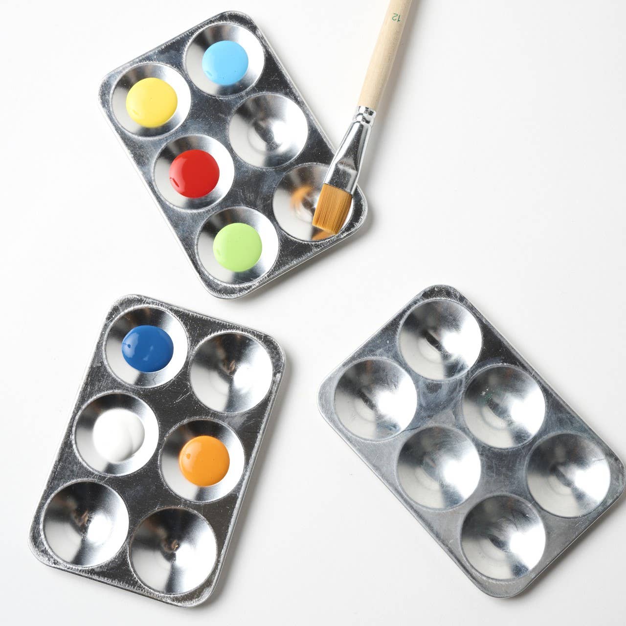 Aluminum Paint Palette - case