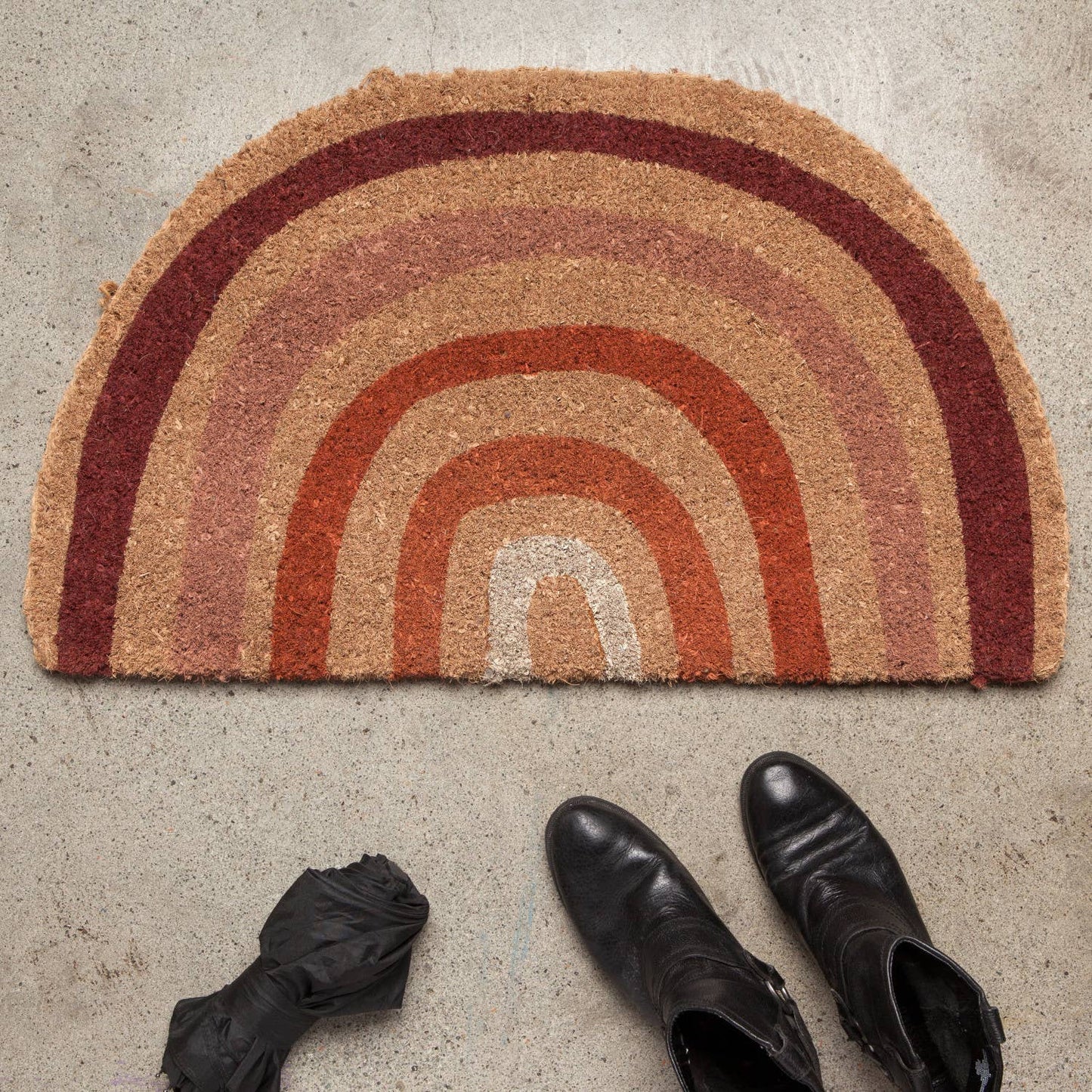 Danica Studio Solstice Coir Fiber Vinyl Backed Doormat
