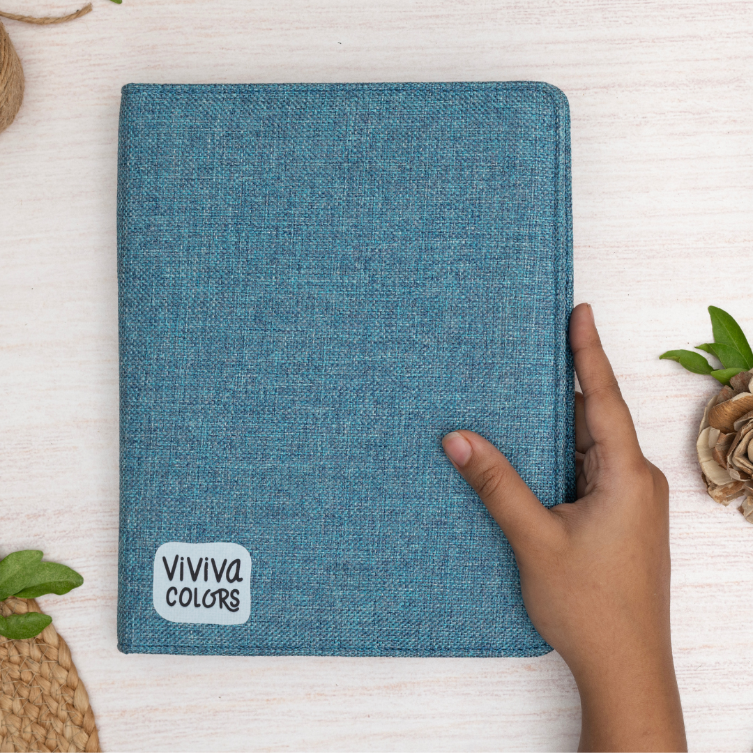 A6 Jute - Meditative with Art Kit - Around the World | DIY