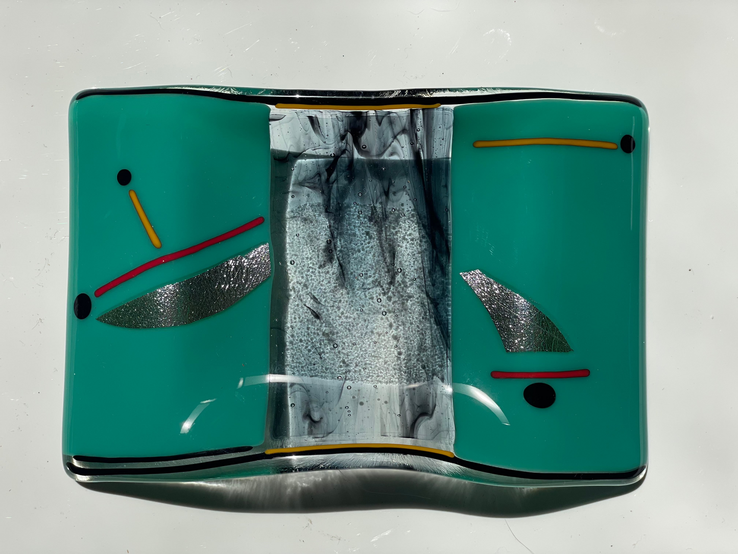 Fused Glass - Candle Holder