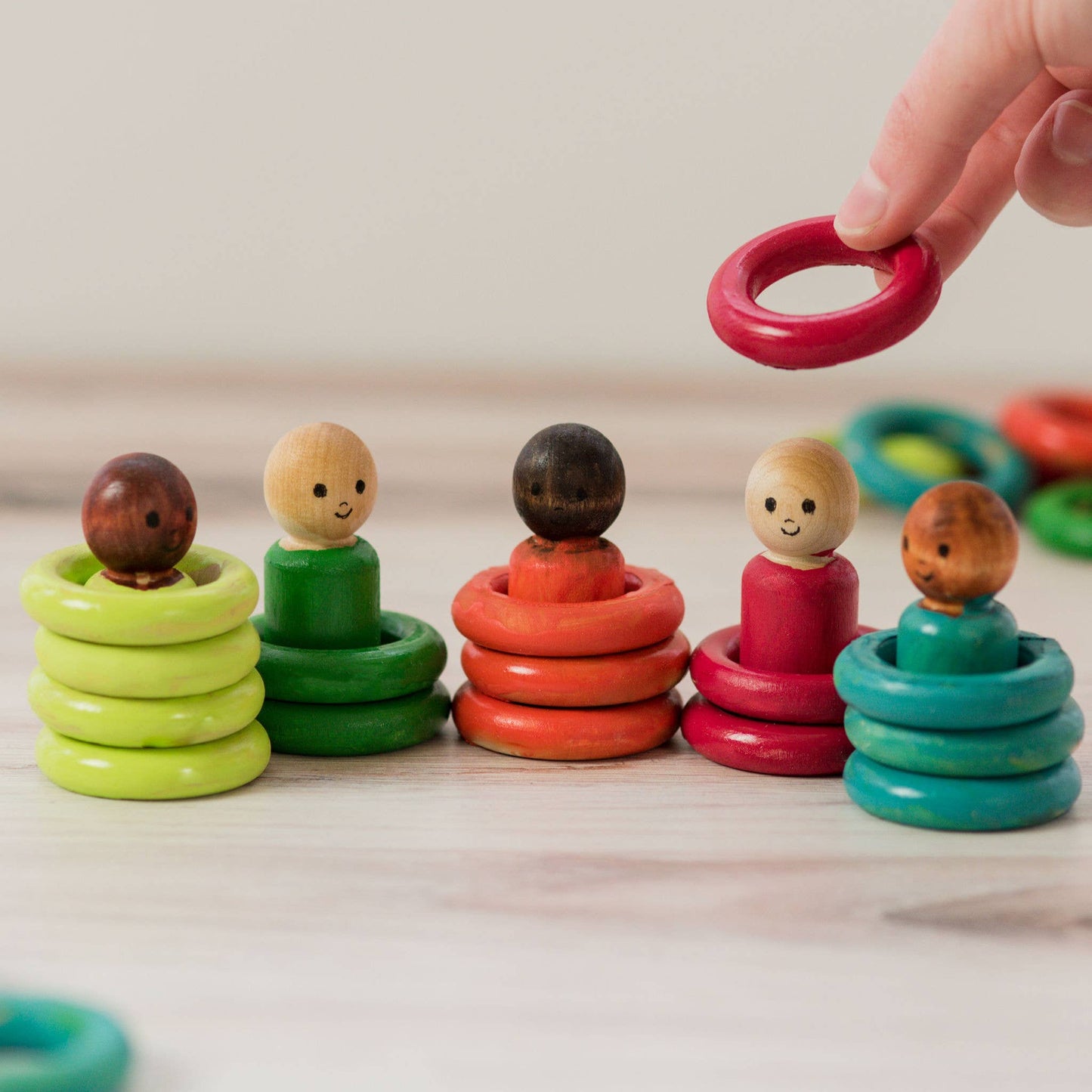 Wood Peg Dolls
