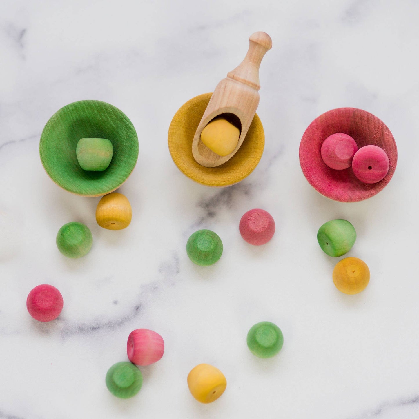 Mini Wooden Bowls