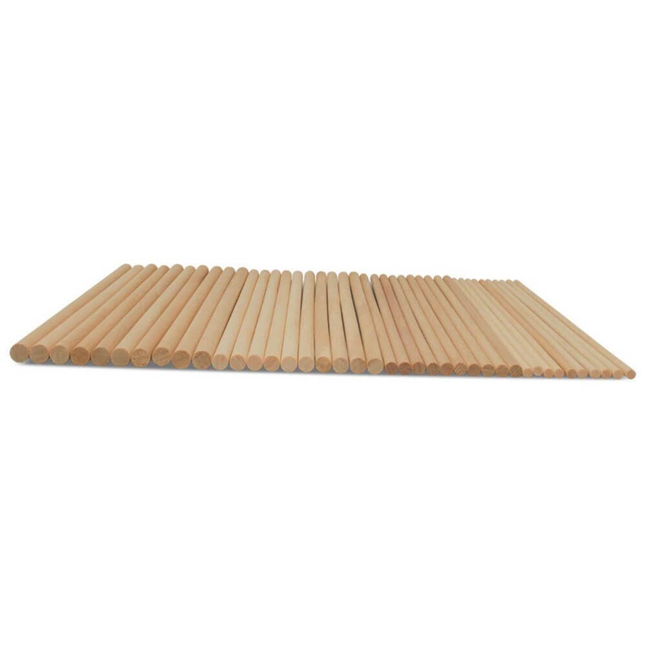 Wood Dowel Rod Pack 12" Assortment, 40 Pieces