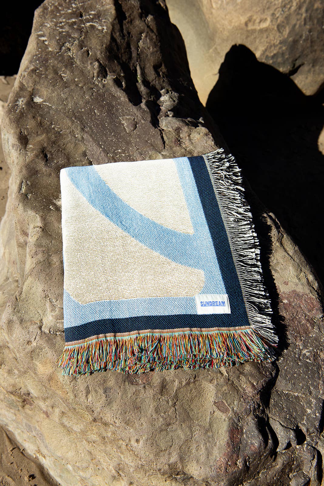Horizon Heritage Woven Throw - Ocean