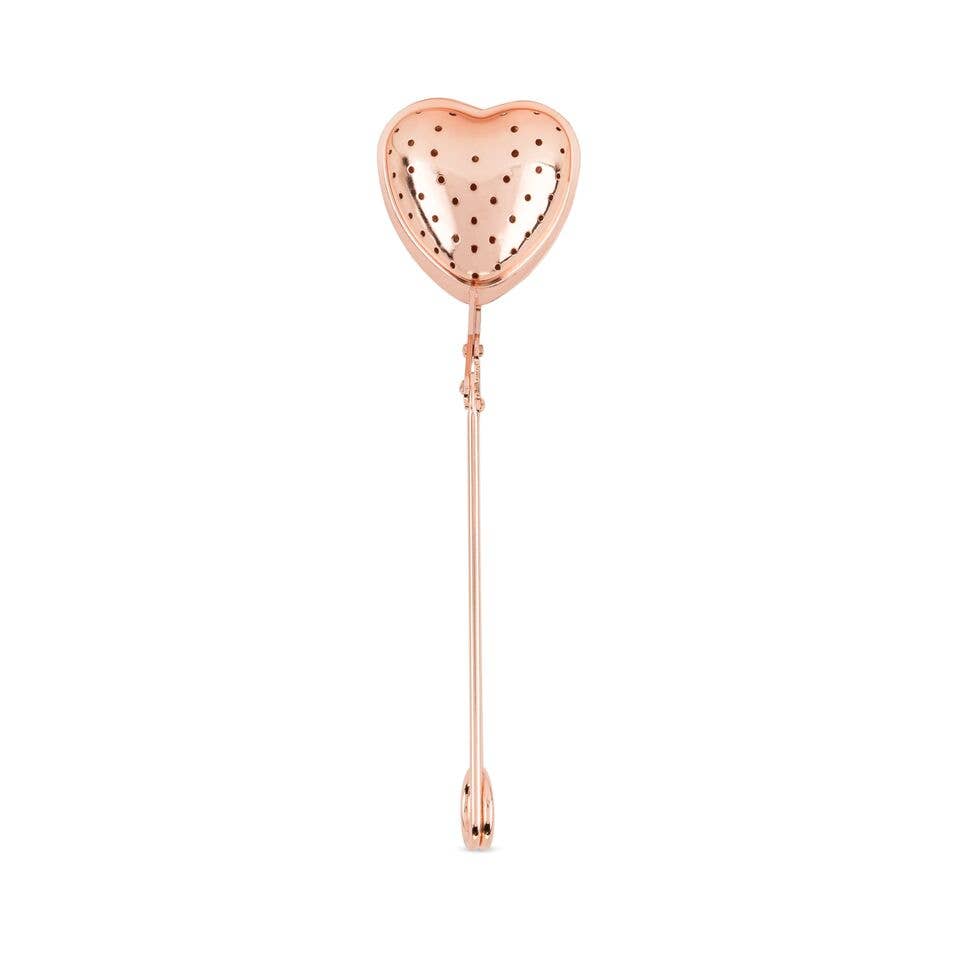 Rose Gold Heart Tea Infuser