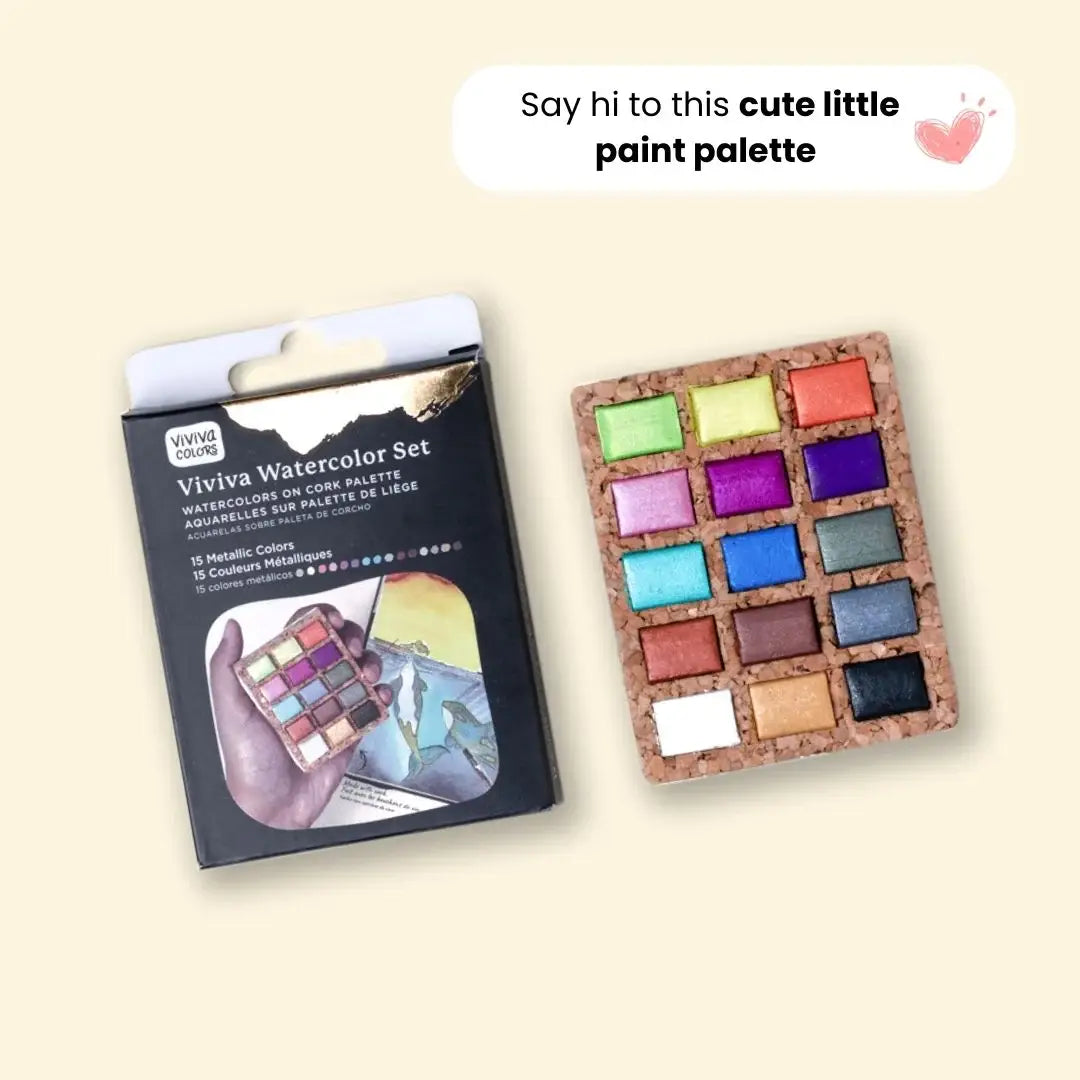 Viviva Watercolor Pans