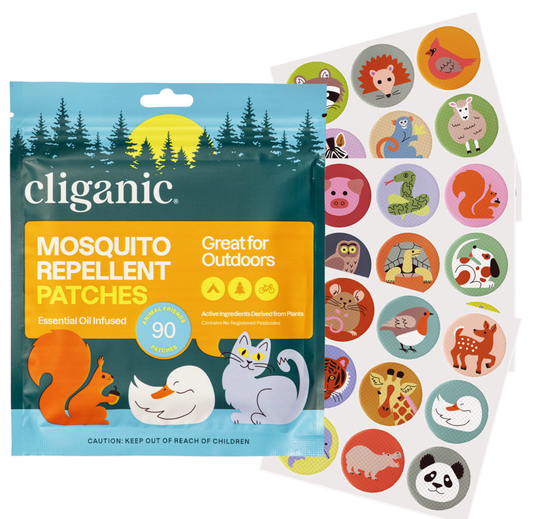 Mosquito Repellent Patches - Animal Patches for Kids