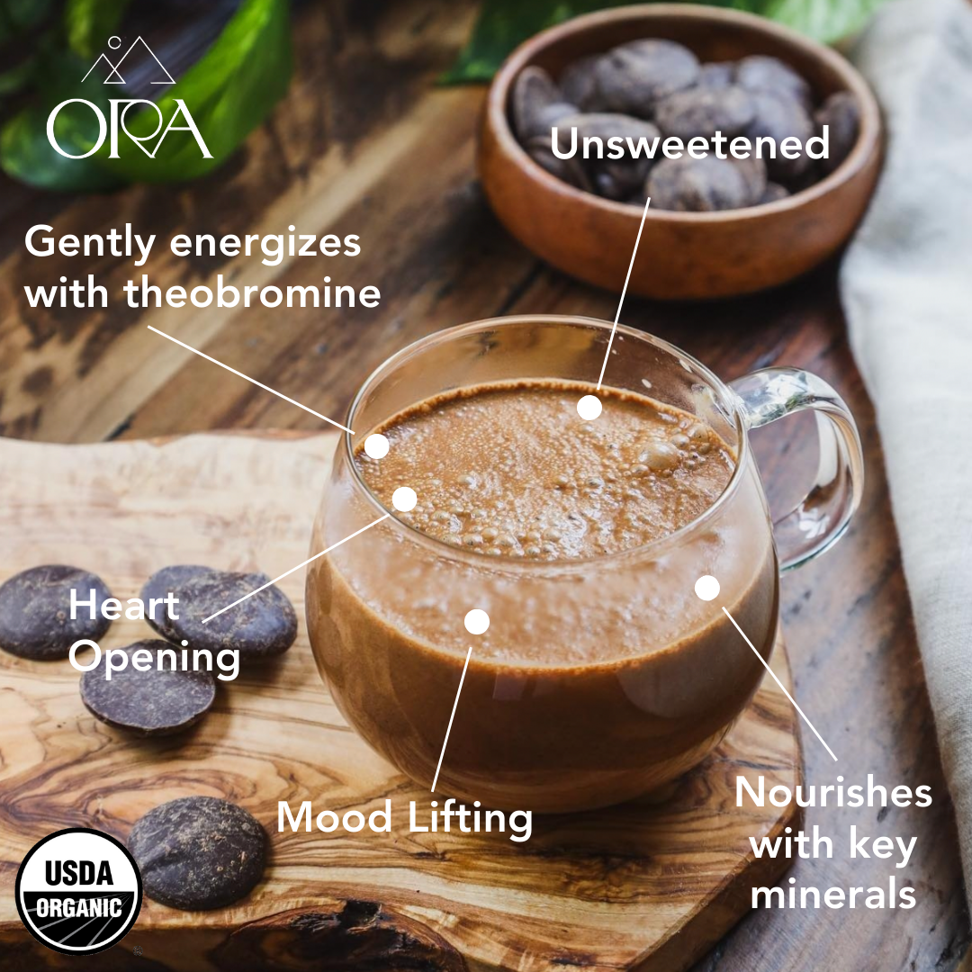 Ceremonial Cacao 1oz Sachets | Vibrant Vitality 100% Organic