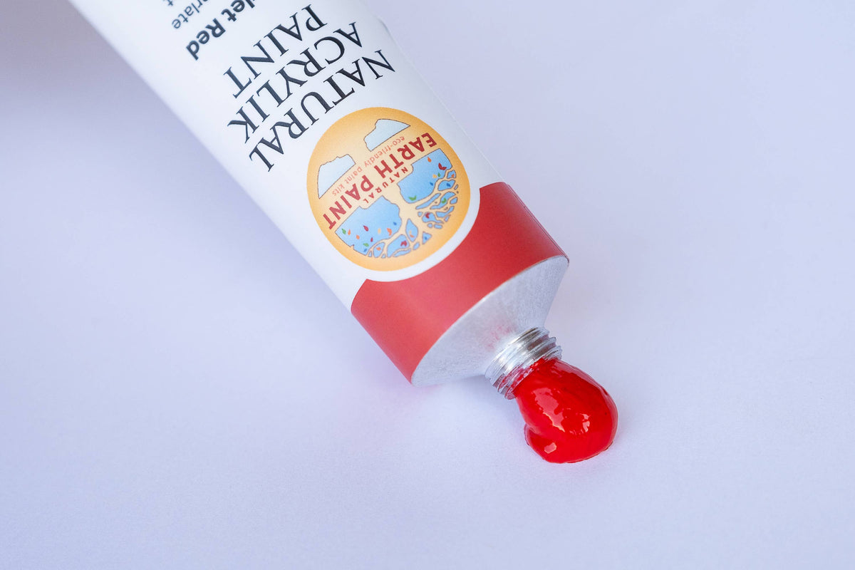 NEW! Natural Acrylik Paint - 4 Color Box Sets