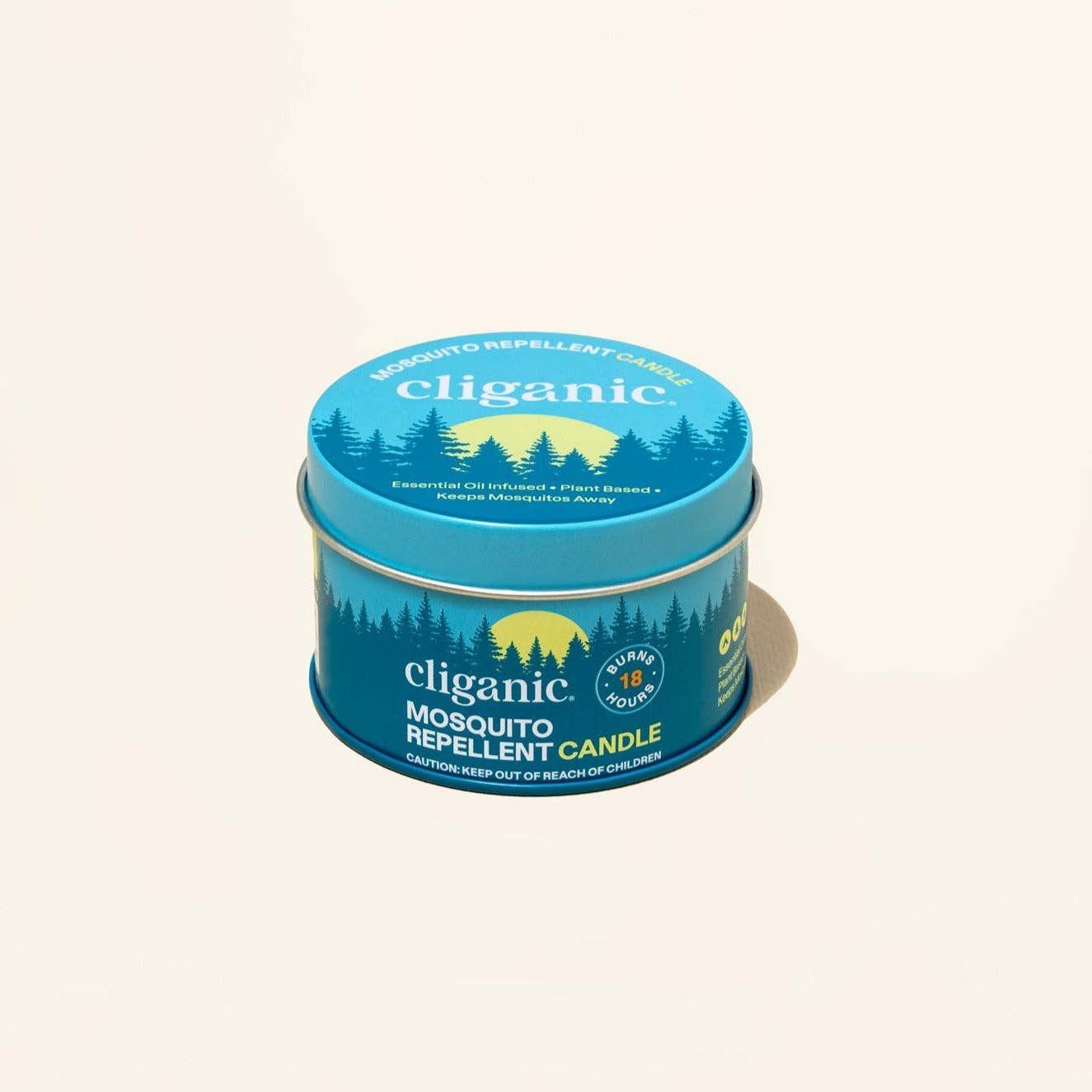 Cliganic Mosquito Repellent Candle 2 Pack - 4oz