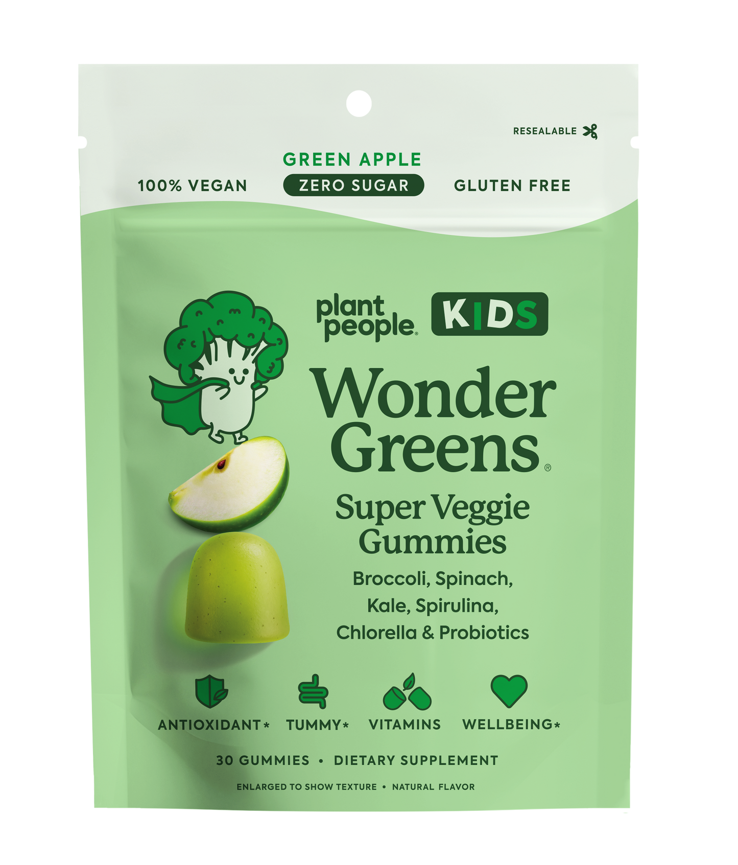 WonderGreens KIDS Veggie Gummies (30 ct)