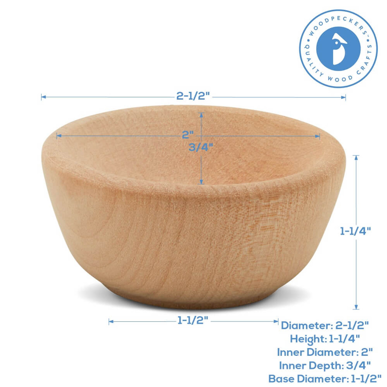 Mini Wooden Bowls