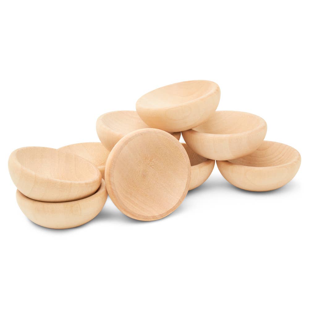Mini Wooden Bowls