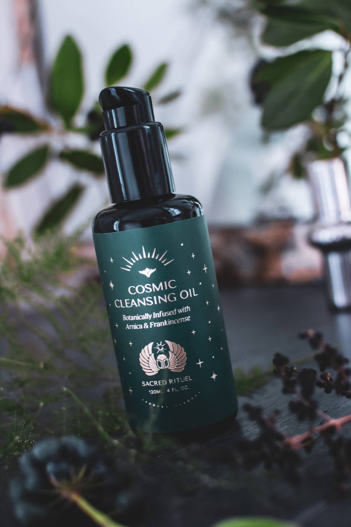Cosmic Cleansing Oil~ Infused with Arnica & Frankincense