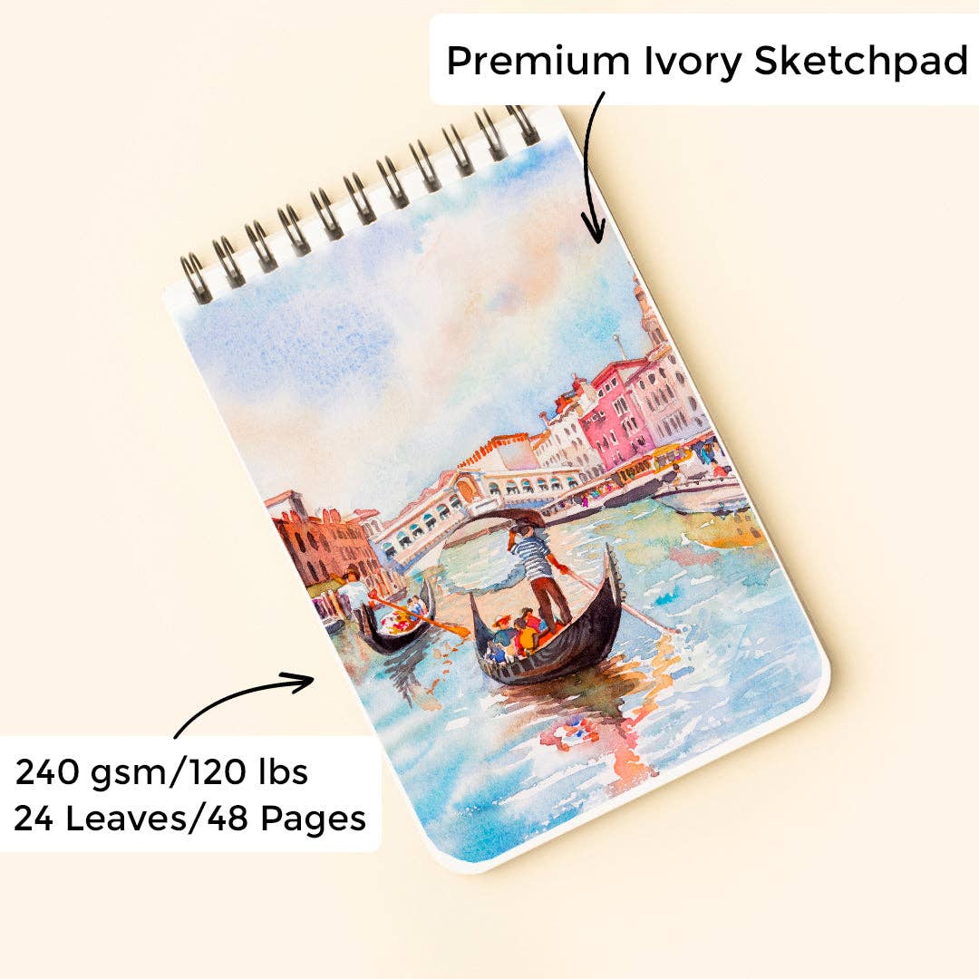 Viviva Colors A6 Travel Paint Kit Refill Sketchpad