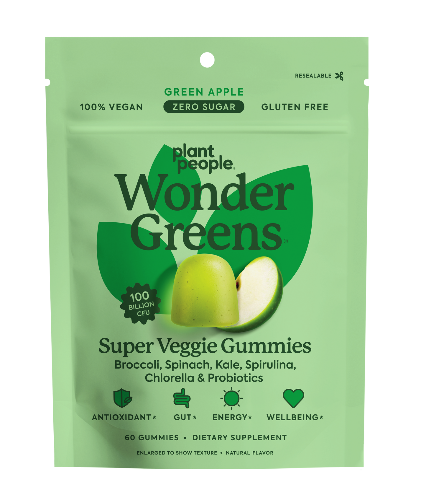 WonderGreens Super Veggie Gummies (60 ct)