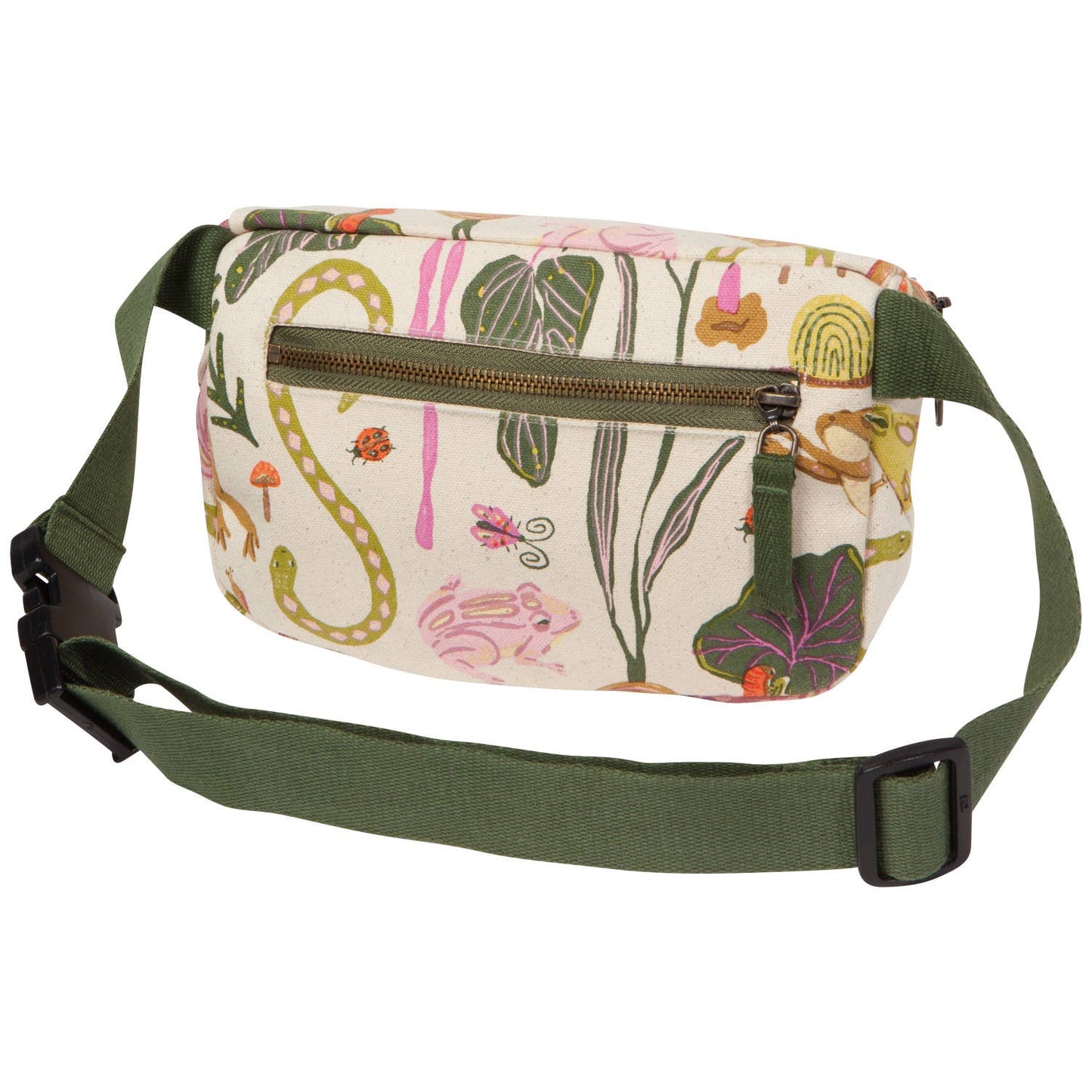 Cotton Hip Bag with Adjustable Strap