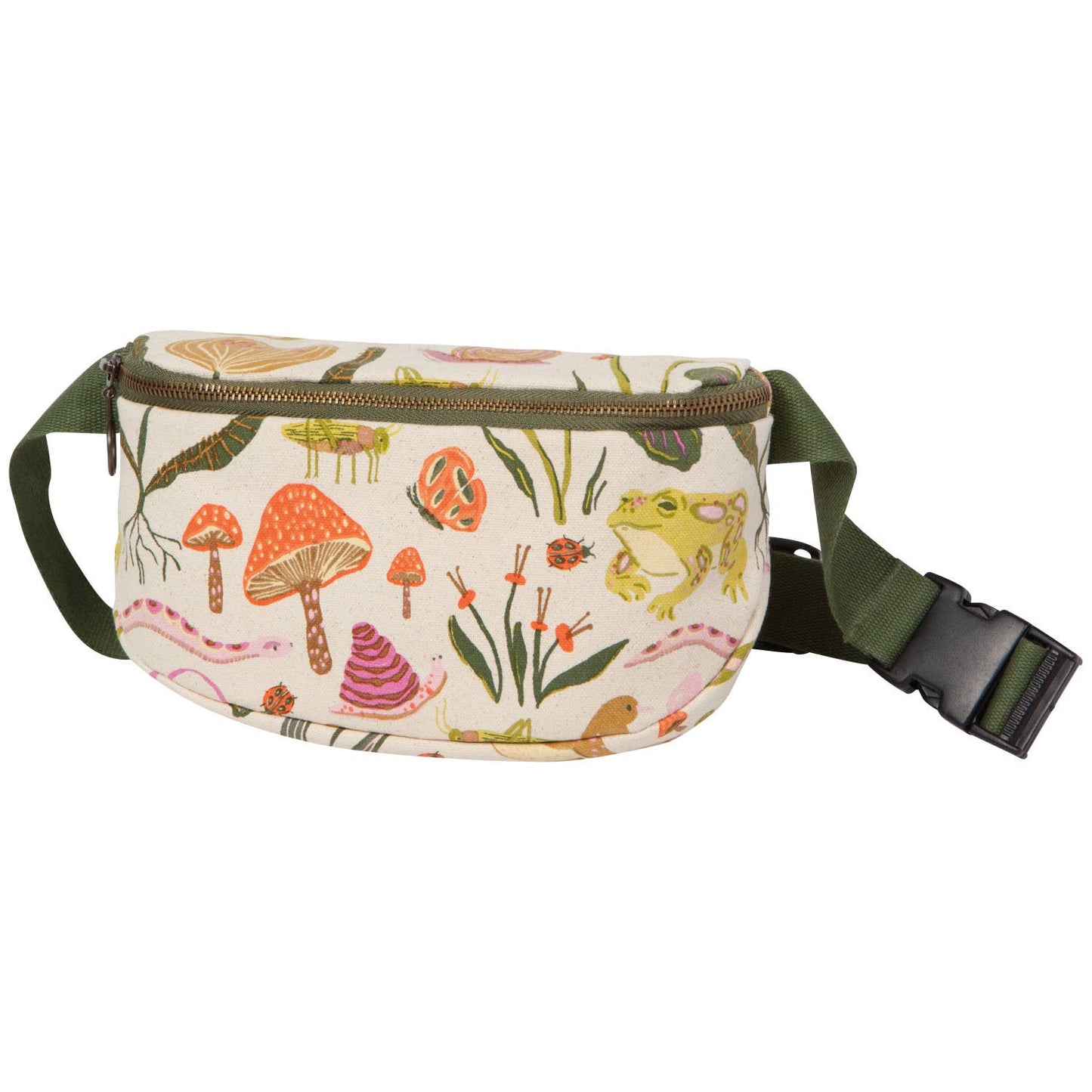 Cotton Hip Bag with Adjustable Strap