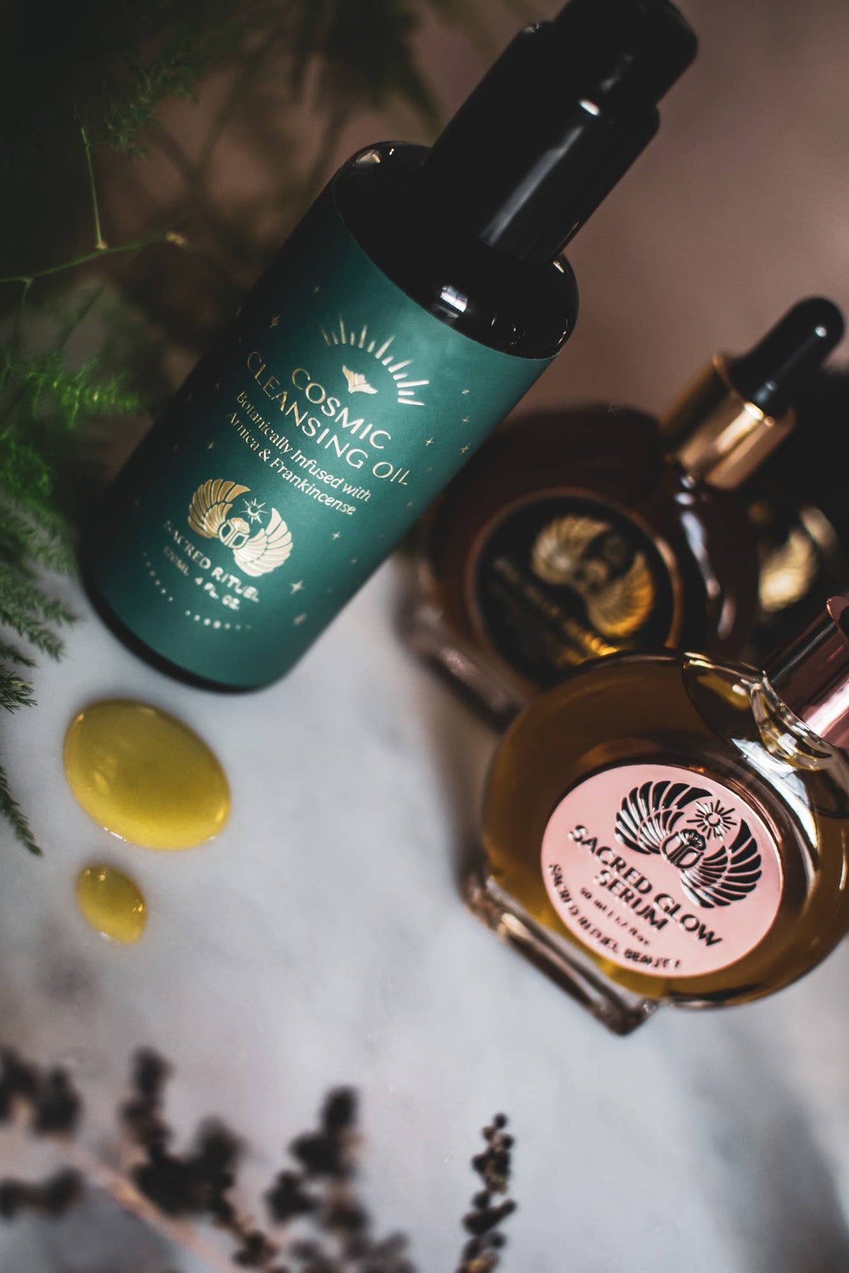 Cosmic Cleansing Oil~ Infused with Arnica & Frankincense