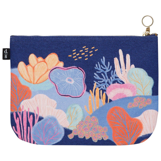 Danica Studio Neptune Large Cotton Zipper Pouch