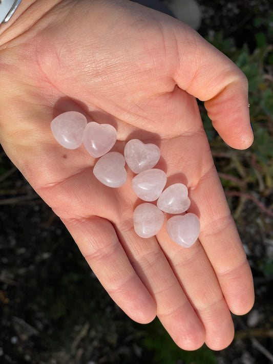 Rose Quartz Heart