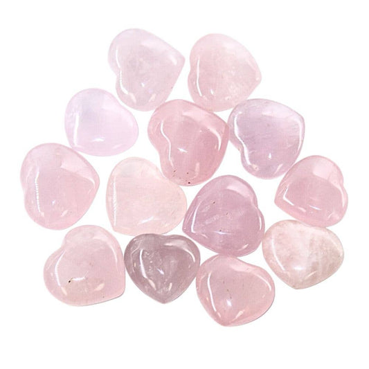 Crystal Heart - Rose Quartz
