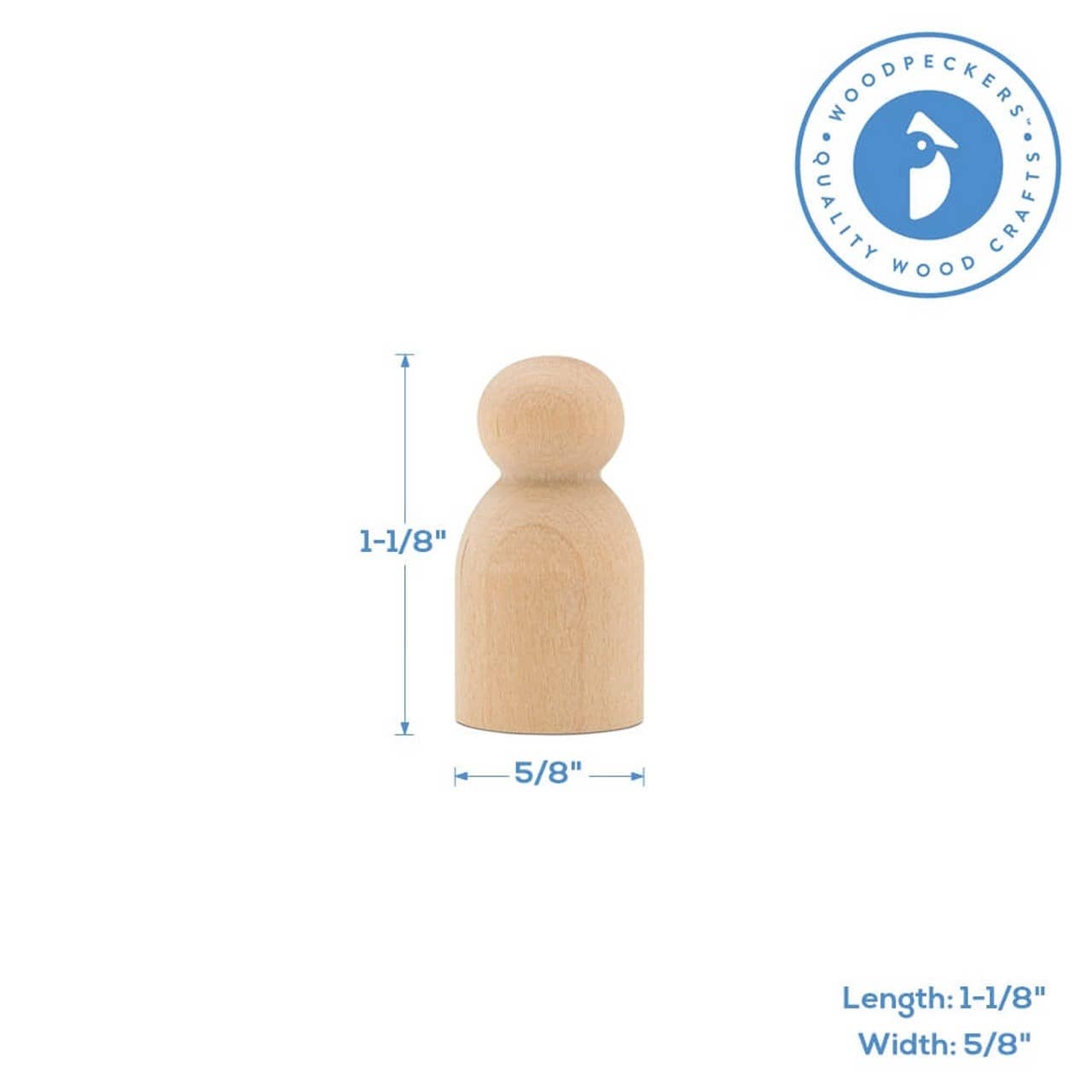 Wood Peg Dolls
