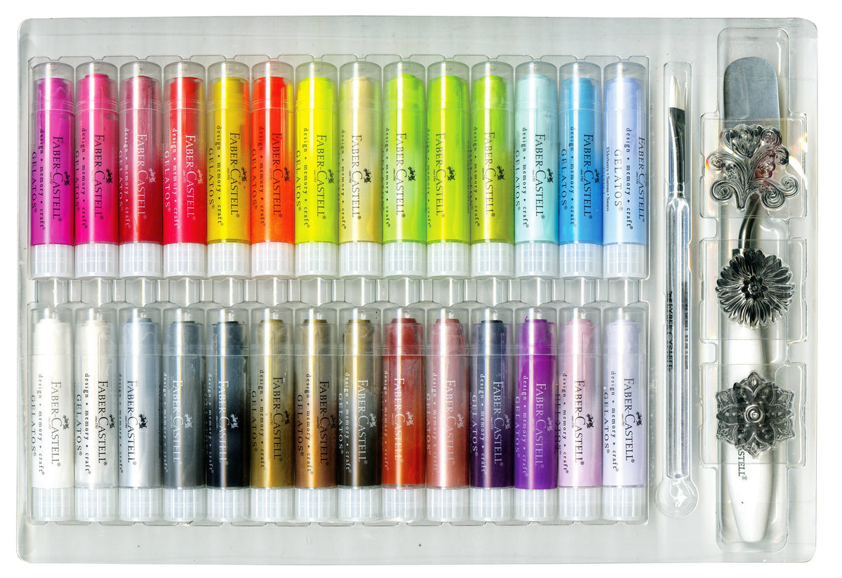 Gelatos Pigment Sticks Art Gift Set for Hobby Artists 2