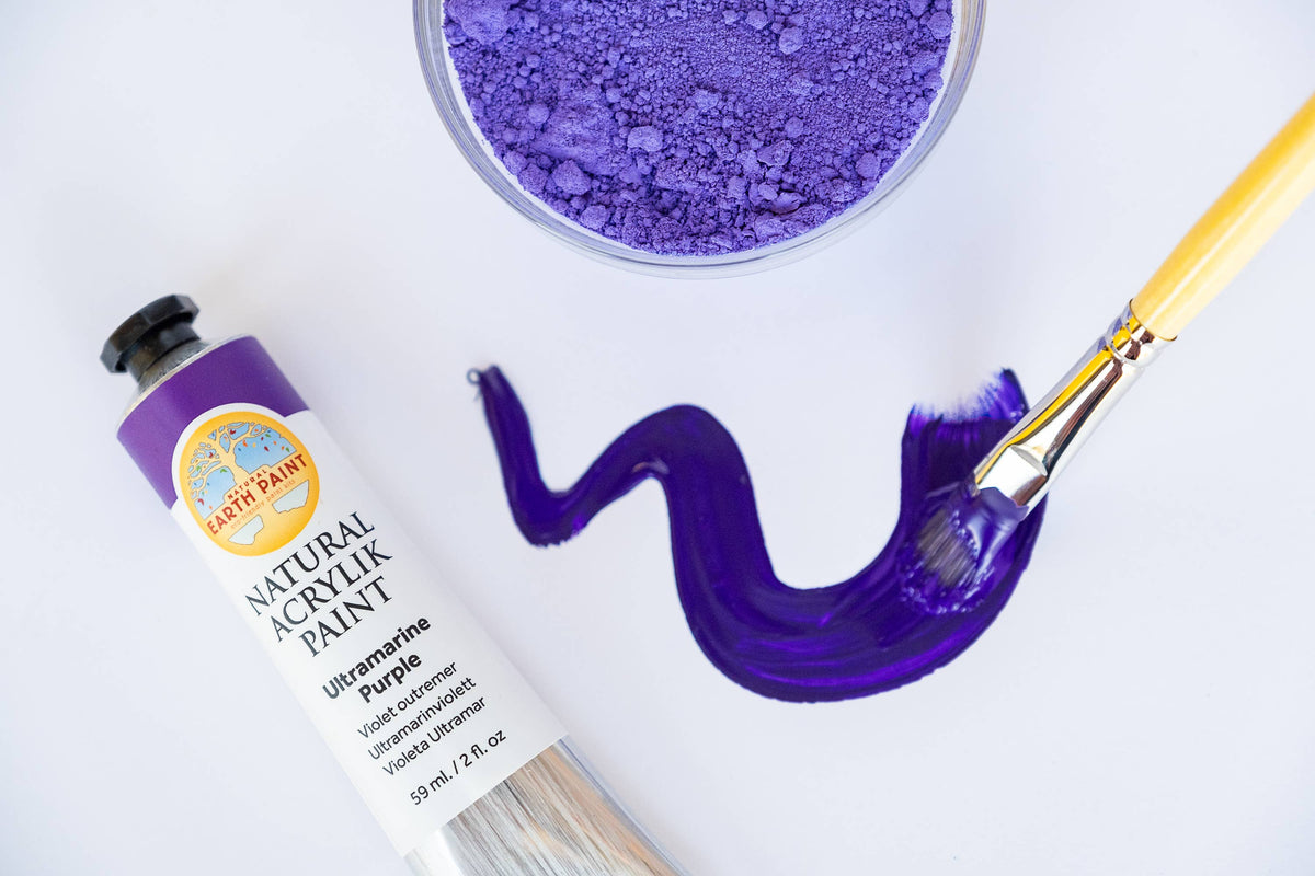 NEW! Natural Acrylik Paint - 4 Color Box Sets
