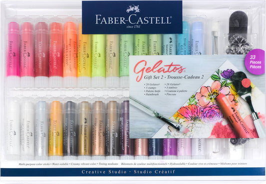 Gelatos Pigment Sticks Art Gift Set for Hobby Artists 2