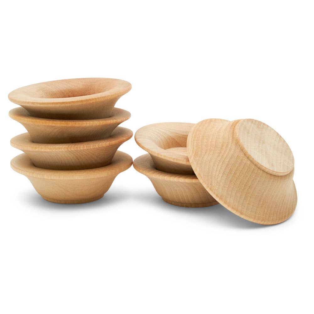 Mini Wooden Bowls