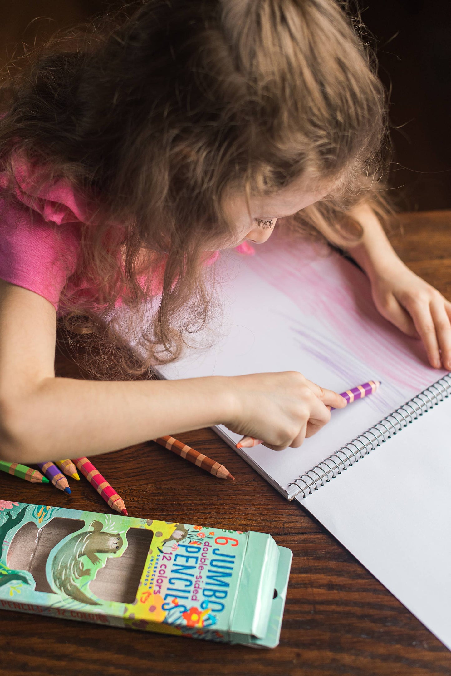 Jumbo Double-Sided Color Pencils