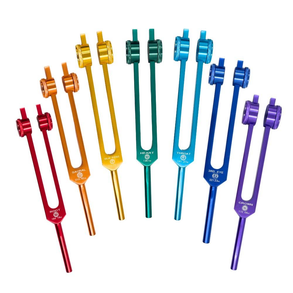 Tuning Forks - 7 Chakra Set