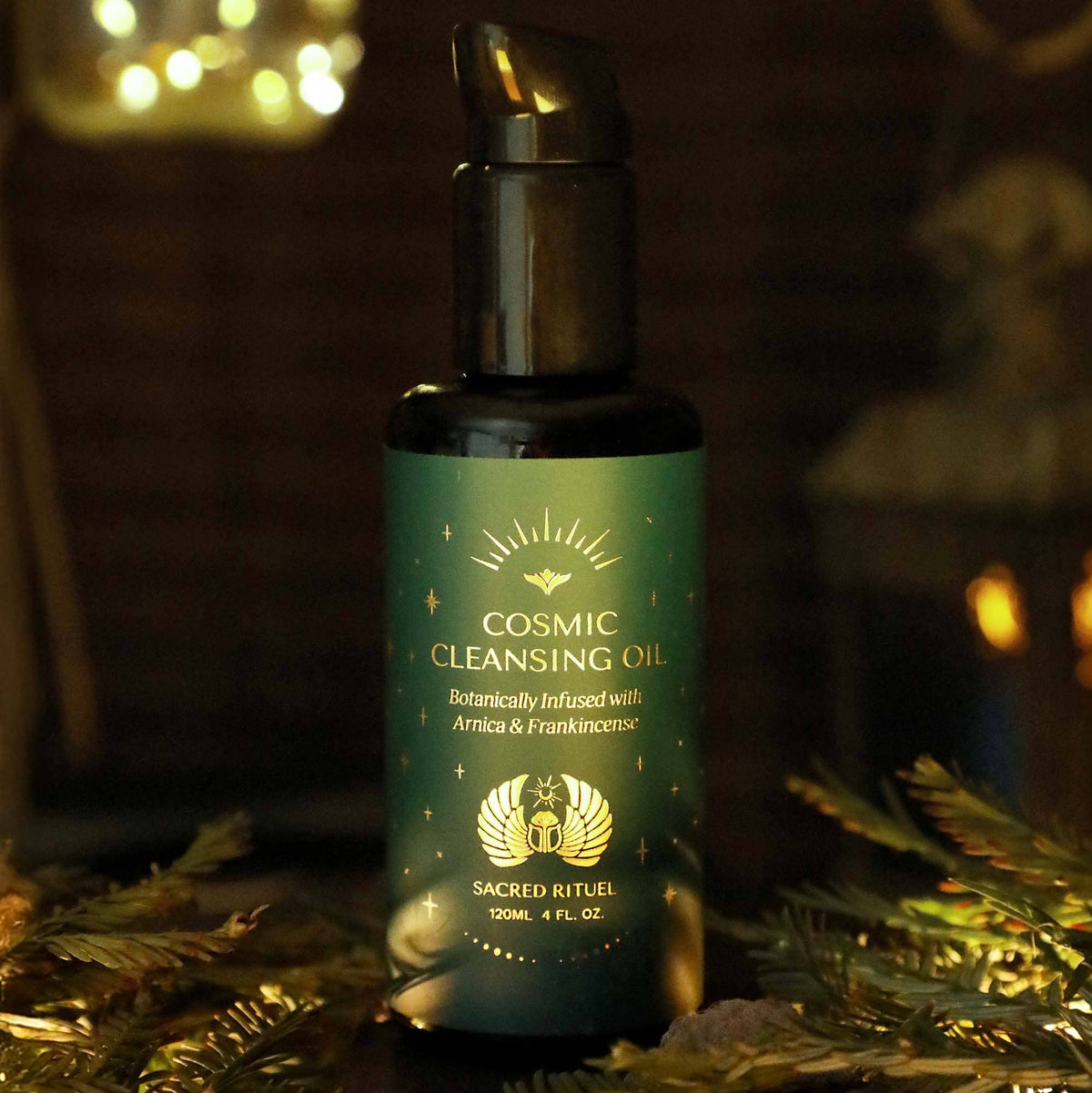 Cosmic Cleansing Oil~ Infused with Arnica & Frankincense