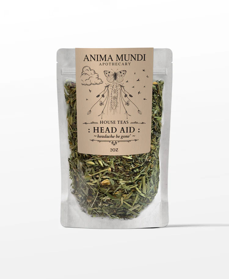 HEAD AID | Headache Be Gone, Organic House Tea