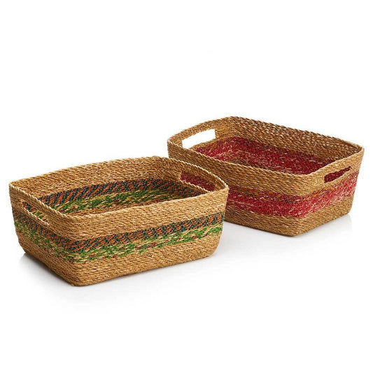 Large Chindi Dora Baskets - Set of 2