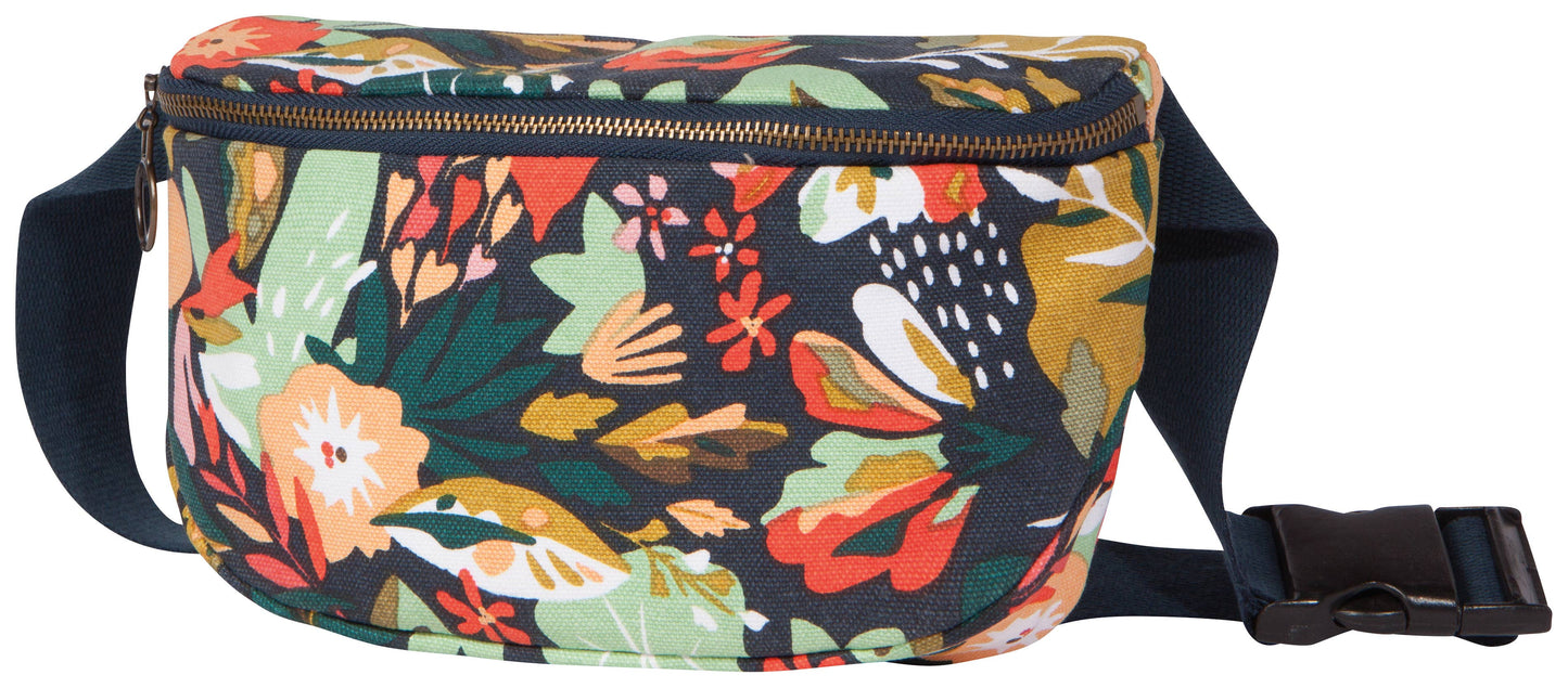 Cotton Hip Bag with Adjustable Strap